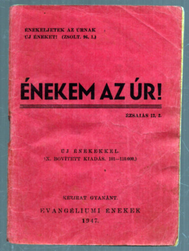 nekem az r! - Evangliumi nekek (1947)