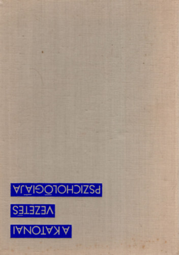 A katonai vezets pszicholgija
