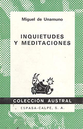 Miguel De Unamuno - Inquietudes y Meditaciones