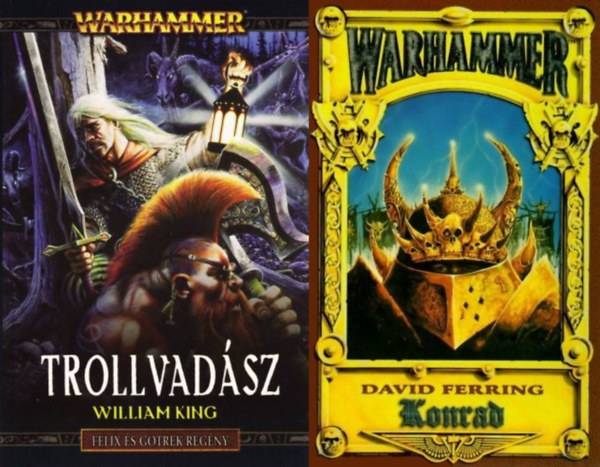 2 db Warhammer fantasy reg�ny: Trollvad�sz + Konrad