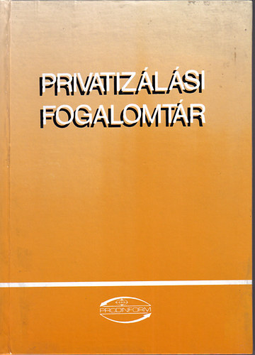 Privatizlsi fogalomtr