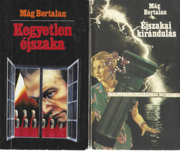 2 db k�nyv, Kegyetlen �jszaka, �jszakai kir�ndul�s