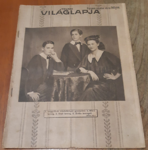 Tolnai Vil�glapja XVII. �vfolyam (1917.) 29. sz�m