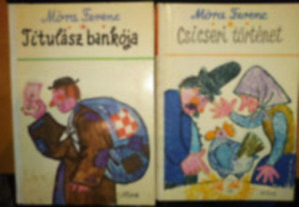 Titulsz bankja +Az ember feje nem fge - Trtnelmi elbeszlsek, mesk (Reich Kroly rajzaival) 2db