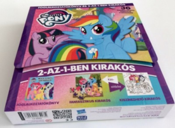 My Little Pony - Foglalkoztatknyv s 2-az-1-ben kiraks