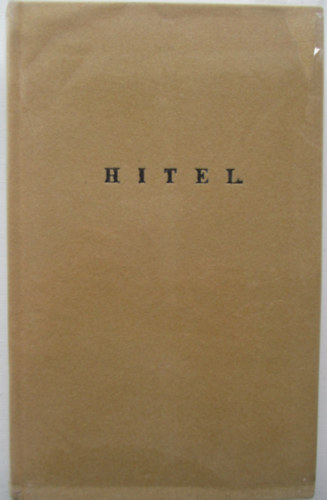 Hitel (hasonms kiads)