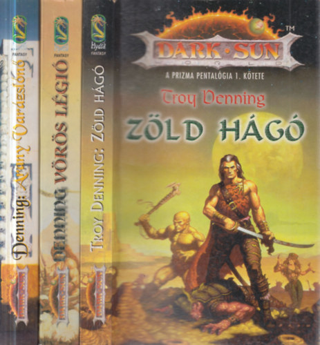 Dark Sun: A prizma Pental�gia 1-3. (Z�ld H�g� + V�r�s l�gi� + Arany Var�zsl�n�)