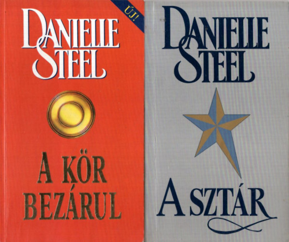 5 db Danielle Steel regny: A kr bezrul, A sztr, Hullcsillagom, Palomino, Gyalzat