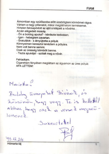 Hmarta tj - Dediklt - szmozott