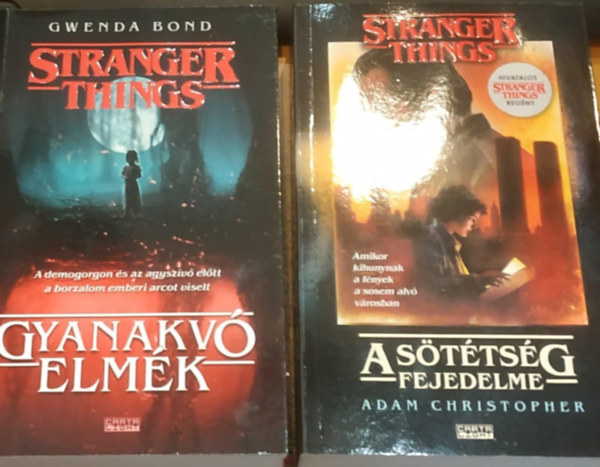 2 db Stranger Things: Gyanakv elmk + A sttsg fejedelme
