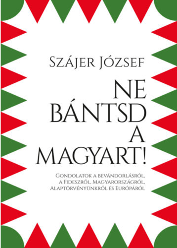 Ne bntsd a magyart! - Gondolatok a bevndorlsrl, a Fideszrl, Magyarorszgrl, Alaptrvnynkrl s Eurprl