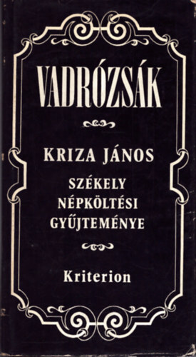 Vadrzsk (Szkely npkltsi gyjtemny)