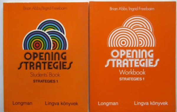 Opening strategies 1.: Workbook+Student's Book I-II.