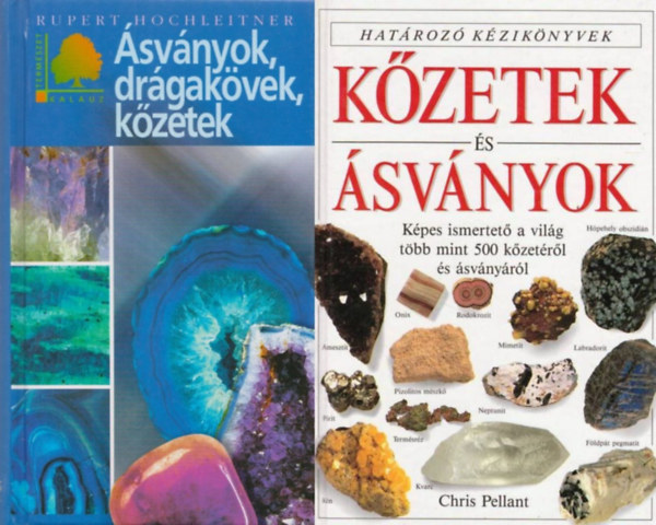 2 db �sv�nyhat�roz� k�zik�nyv: K�zetek �s �sv�nyok - K�pes ismertet� a vil�g t�bb mint 500 k�zet�r�l �s �sv�ny�r�l + �sv�nyok, dr�gak�vek, k�zetek