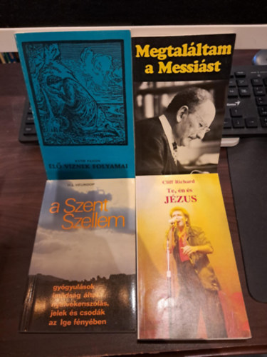 4 db vallsi tmj KNYVMENT AJNLAT: Megtalltam a Messist+l vznek folyamai+Te, n s Jzus+A Szent Szellem