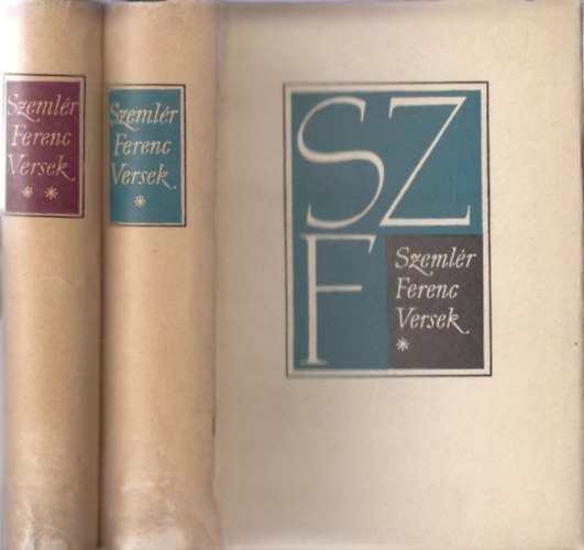 Szemlér Ferenc - Versek I-II. (dedikált)