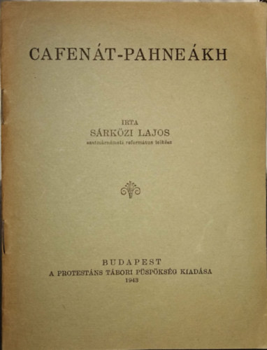 Cefen�t - Pahne�kh