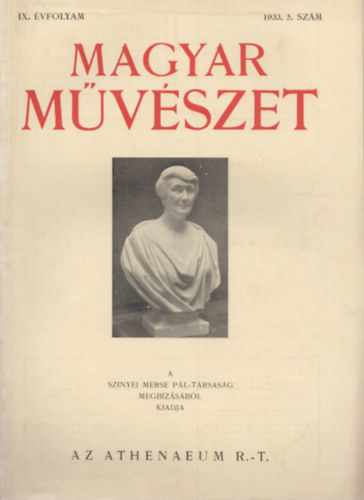 Magyar Mvszet IX. vfolyam 1933. 5. szm