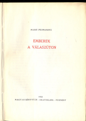 Emberek a vlaszton