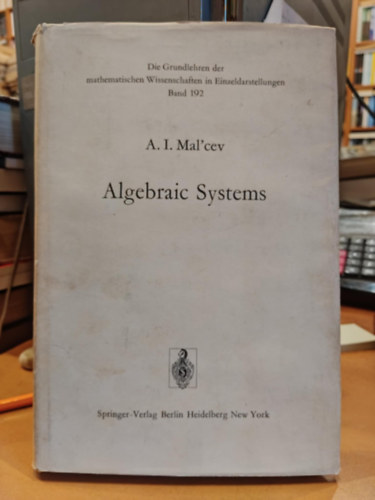 Algebraic Systems (Algebrai rendszerek)