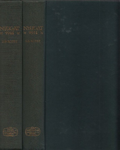 Nyugat 1911 II/A-B k�tetek (hasonm�s kiad�s)