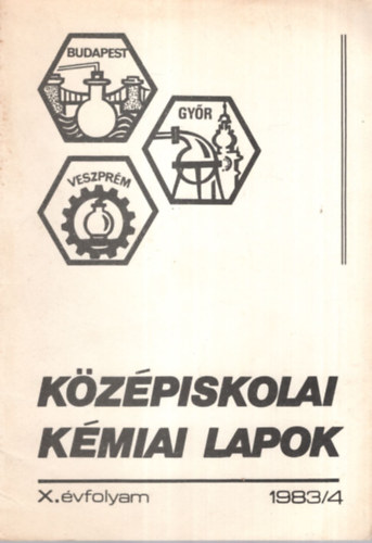 Kzpiskolai kmiai lapok 1-4. sz. ( egytt lapszmonknt ) 1983/4., 1985/1., 1985/2., 1985/4.