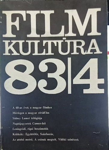 Filmkultra 1983/4