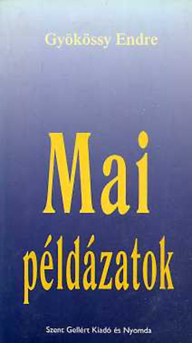 Mai pldzatok