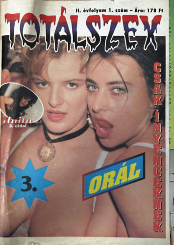 Tth Anita  (szerk.) - Totlszex II. vfolyam, 1. szm (3. szm)
