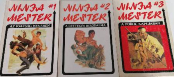 Ninja mester 1-3. (Az igazsg nevben, A rettegs birodalma, A pokol kapujban)