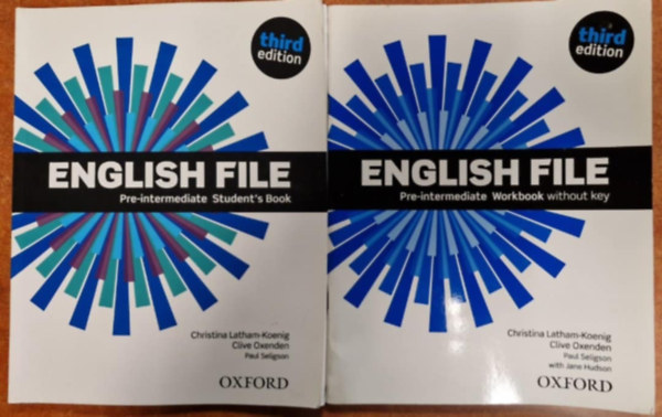 Christina Latham-Koenig, Paul Seligson Clive Oxenden - New English File Pre-Intermediate Student's Book + Workbook