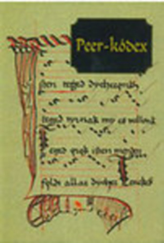 Peer-kdex (Rgi magyar kdexek 25)