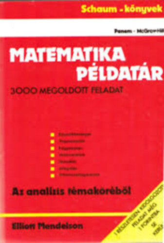 Matematika pldatr: 3000 megoldott feladat