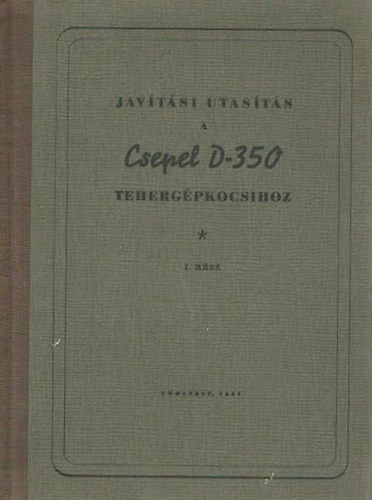 Javtsi utasts a Csepel D-350 tehergpkocsihoz I. rsz