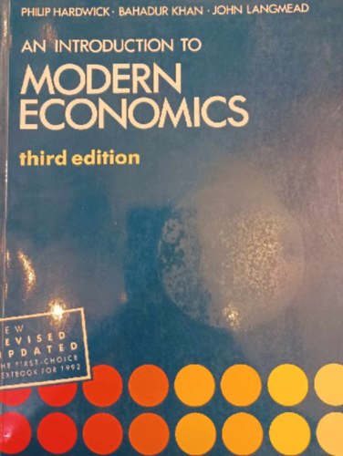 Hardwick - Khan - Langmead - An Introduction To Modern Economics - third edition
