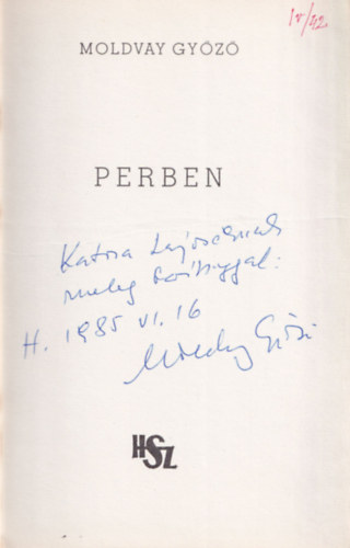 Perben- dedik�lt- versek
