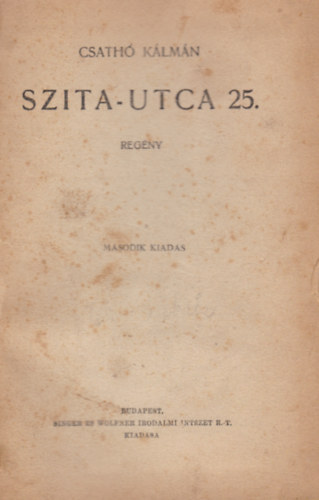 Szita-utca 25.