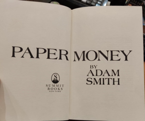 Adam Smith - Paper Money