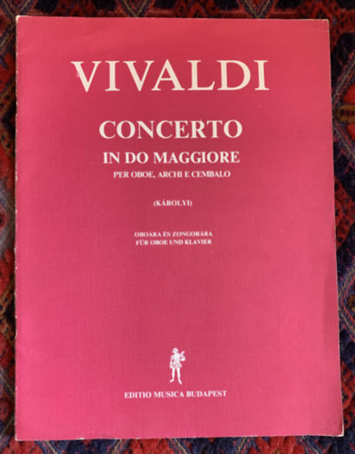 Vivaldi Concerto in do Maggiore Obora s Zongorra