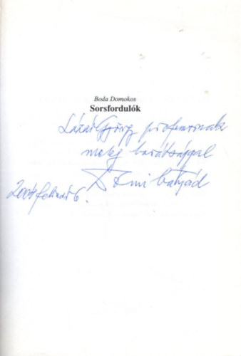 Sorsfordulk  - dediklt