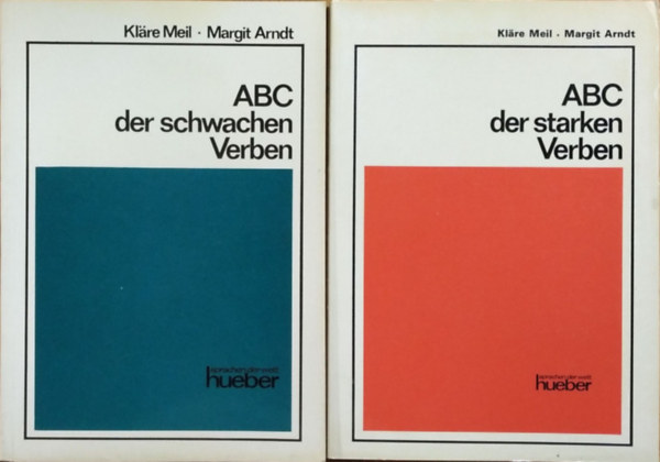 ABC der schwachen Verben + ABC der starken Verben (2 ktet)