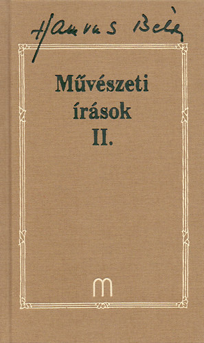 Mvszeti rsok II. (Hamvas 27.)