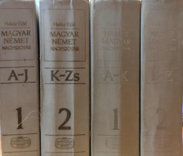Nmet-Magyar Nagysztr I-II s Magyar-Nmet Nagysztr I-II.