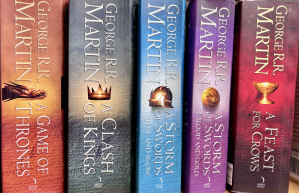 George R. R. Martin - Game of Thrones II-V: A Clash of Kings + A Storm of Sword: + A Feast for Crows + A Dance with Dragons