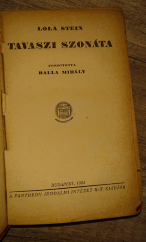 Lola Stein - Tavaszi Szonáta