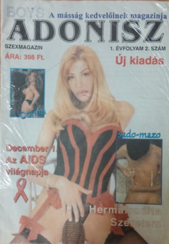 Boys Adonisz 1. évf. 2. szám (2000. november)