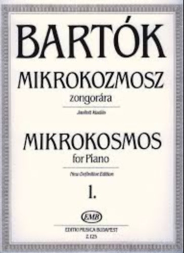 Mikrokozmosz zongorra 1. Zongoramuzsika a kezdet legkezdettl