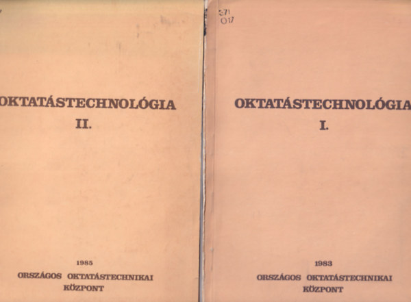Oktatstechnolgia I-II.