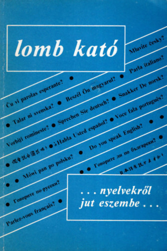 ...nyelvekr�l jut eszembe...