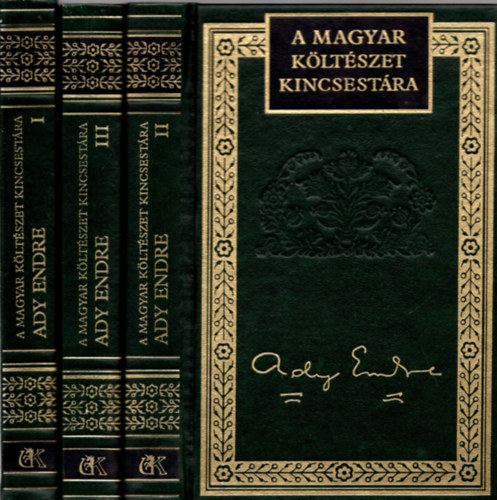 Nagy Sndorn szerk. - Ady Endre sszes versei I-III. (A magyar kltszet kincsestra 36., 37., 38.)